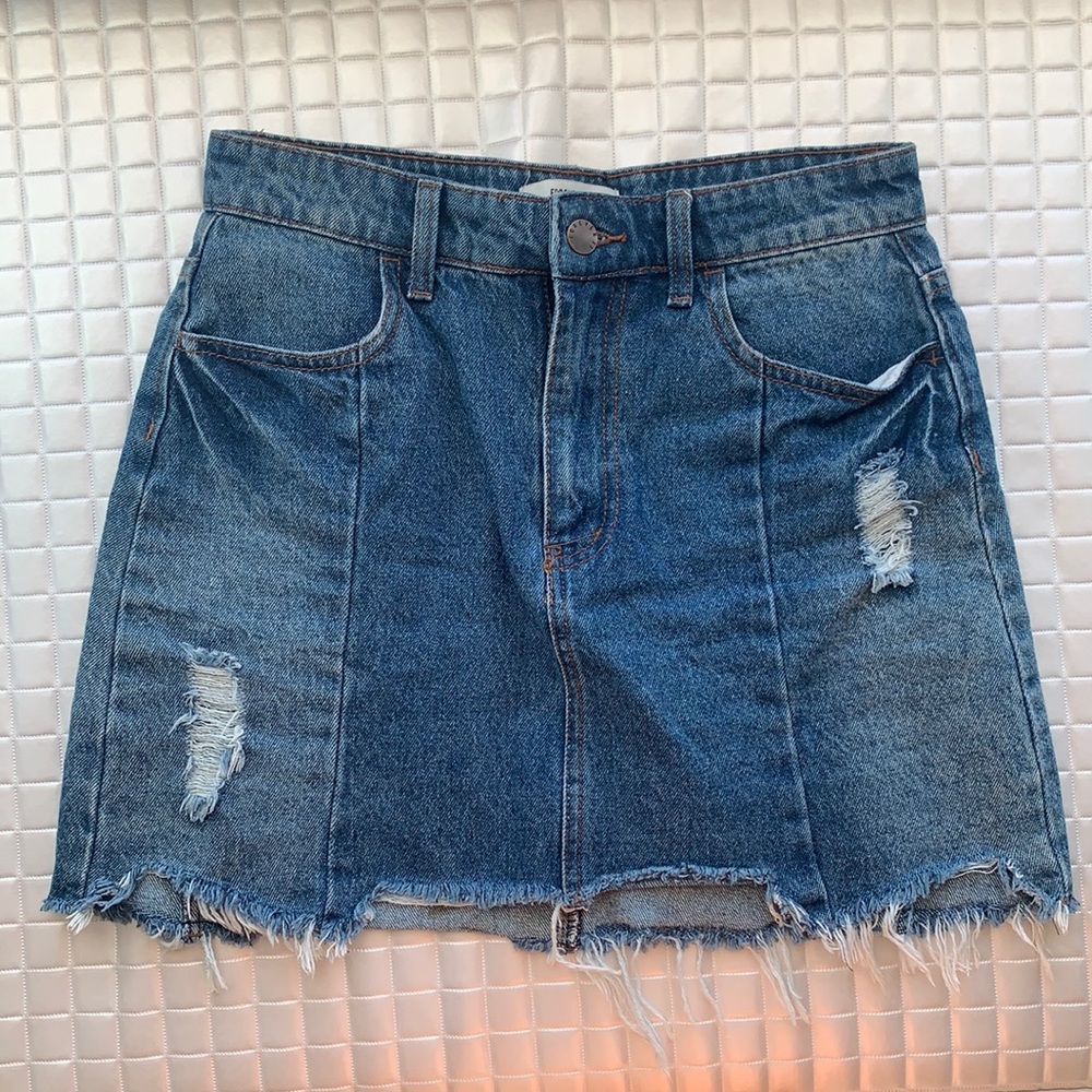 Forever 21 Jean Skirt